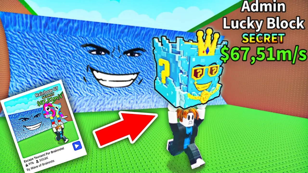 Escape Tsunami For Brainrots Rebirth System